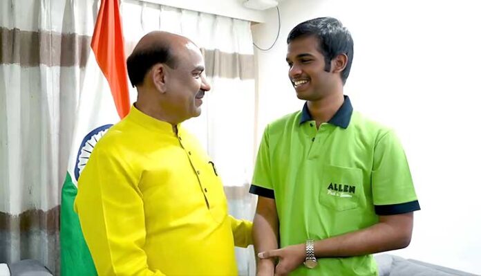 JEE Main 2025: Odisha’s Om Prakash Behera Tops With AIR 1, Om Birla Applauds Kota’s Academic Culture