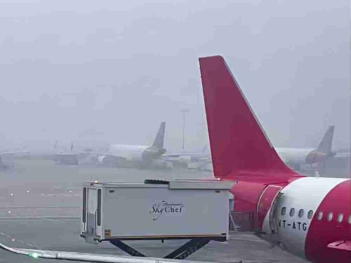 Heavy Rain and Storms Force 49 Flight Diversions at Delhi Airport