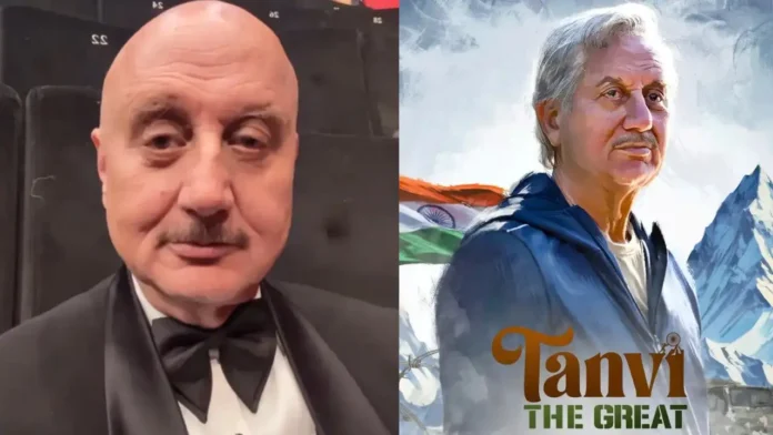 Anupam Kher Walks Cannes Red Carpet Ahead of 'Tanvi The Great' World Premiere