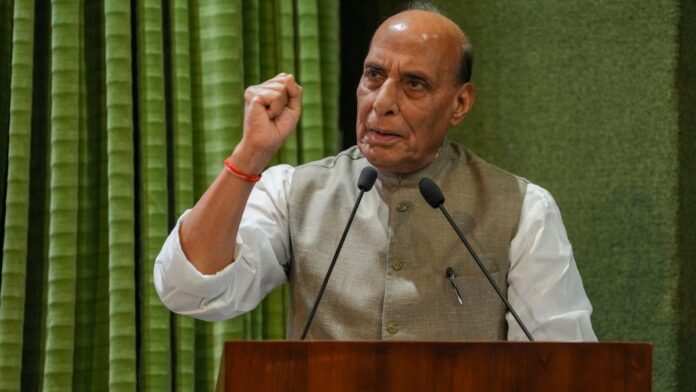 Defence Minister Rajnath Singh Hails Armed Forces for Operation Sindoor Success Against Terror Camps in Pakistan