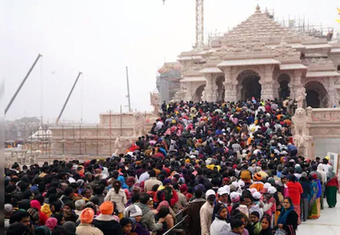 Devotees Flock To Temples On Occasion Of ‘Bada Mangal’ In Ayodhya, Prayagraj, And Delhi