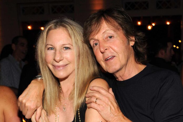 Paul McCartney And Barbra Streisand Record Duet For 'My Valentine'—Singer Calls It A “Nail-Biting” Experience