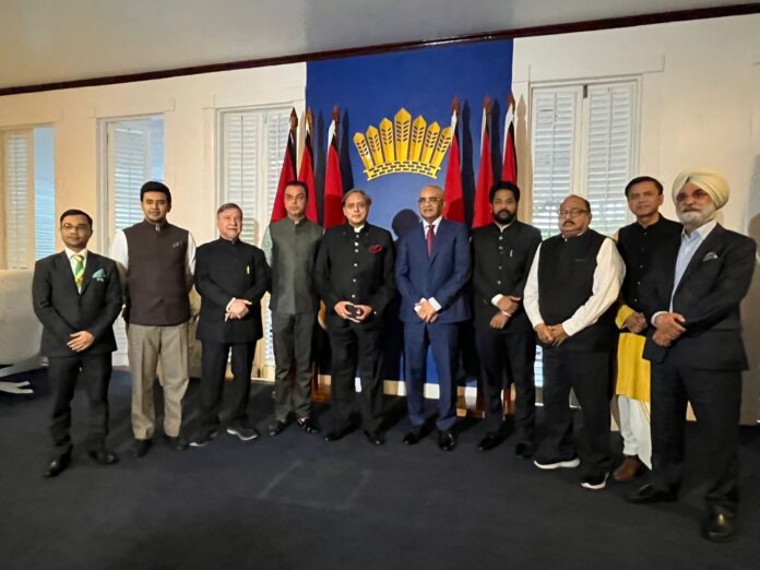 Shashi Tharoor Leads All-Party Delegation To Guyana, Meets VP Bharrat Jagdeo And Indian Diaspora
