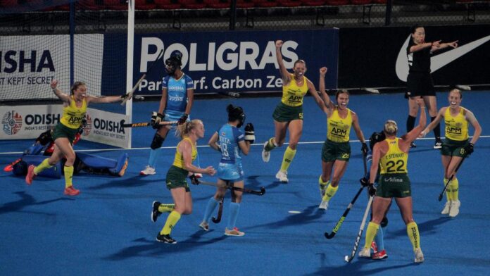 India Falls Short 2-3 Against Australia In Fourth Women’s Hockey Test Despite Late Fightback