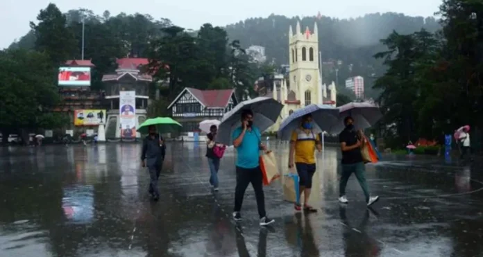 Heavy Rains Lash Himachal; Orange Alert Issued In Several Districts