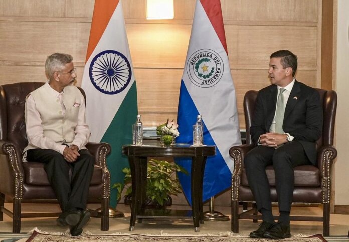 Paraguayan President Santiago Pena Begins First State Visit To India, Meets EAM Jaishankar And PM Modi