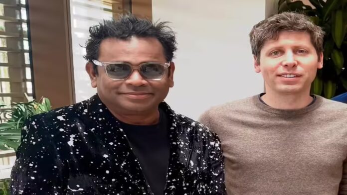 AR Rahman Meets OpenAI CEO Sam Altman To Discuss 