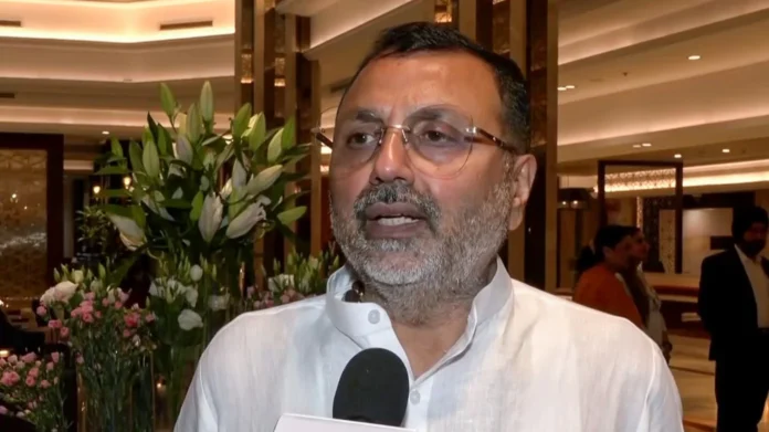 “Surviving on Our Money”: BJP’s Nishikant Dubey Slams Thackeray Cousins Amid Marathi Row Ahead Of BMC Polls