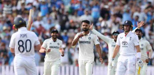 India Dominates Edgbaston Test on Day 4, Needs 7 Wickets to Level Series Against England
