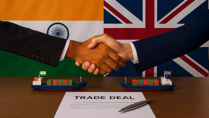 India And The UK Sign A Historic Free Trade Agreement With The Goal Of Doubling Trade By 2030