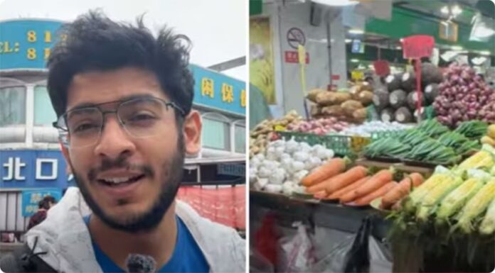 Indian YouTuber In China Busts Vegetarian Food Myths With Market Tour