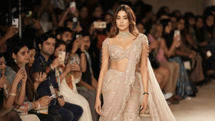 Khushi Kapoor Rocks Metallic Grey At India Couture Week 2025, Reveals 