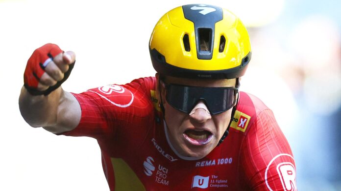 Pogacar Escapes Time Loss After Crash As Abrahamsen Claims Dramatic Tour de France Stage 11 Victory