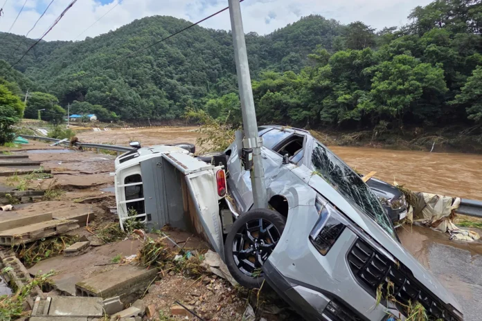 South Korea Battles Deadly Floods as Torrential Rainfall Leaves 14 Dead, 12 Missing
