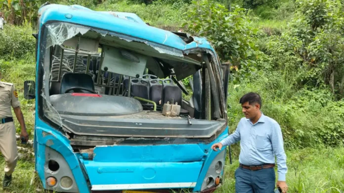 Tragic Bus Accident In Himachal Pradesh Claims Five Lives, Over 20 Injured Amidst Monsoon Fury