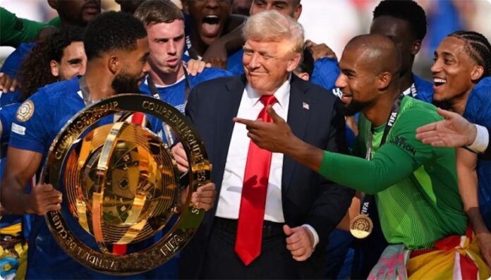 Trump Claims Chelsea’s Club World Cup Trophy Is In The Oval Office, Leaves Fans Baffled After Final Win Over PSG