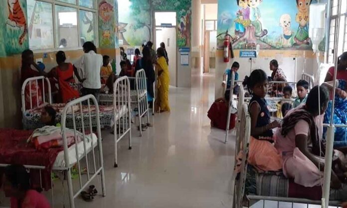 Viral Fever and Malaria Surge Overwhelm Government Hospitals In Andhra Pradesh’s Parvathipuram Manyam District