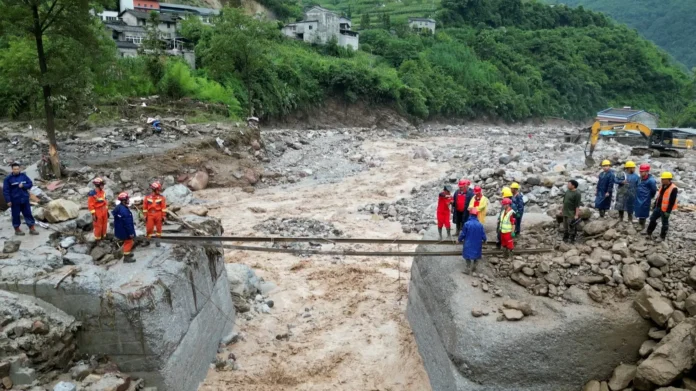 Miteri Bridge Connecting Nepal And China Swept Away By Floods; 18 Missing Including 6 Chinese Nationals
