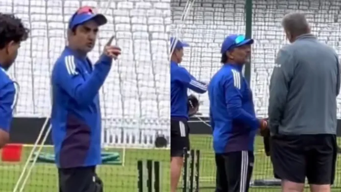 Heated Exchange: Gautam Gambhir Clashes With Oval Curator Over Pitch Access Ahead Of Decisive Test