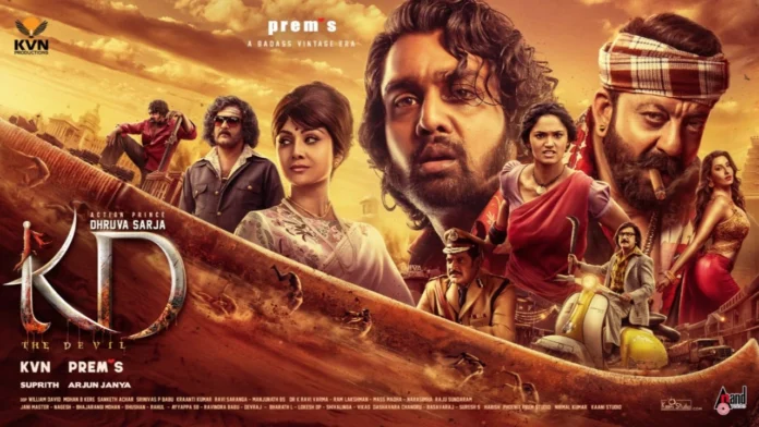 ‘KD – The Devil’ Teaser Out: Sanjay Dutt, Dhruva Sarja, Shilpa Shetty Shine In Action-Packed 1970s Drama