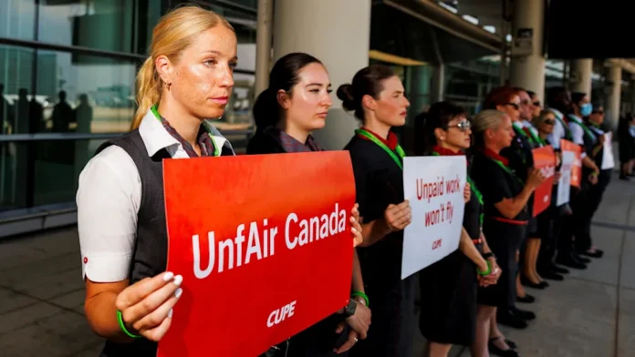 Air Canada Cancels Hundreds Of Flights Amid Flight Attendant Strike, Stranding Thousands