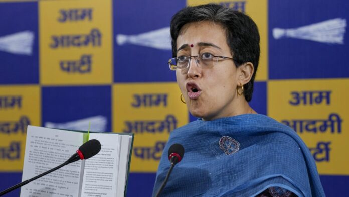 Atishi Marshalled Out Of Delhi Assembly Amid Escalating 'Phansi-Ghar' Controversy