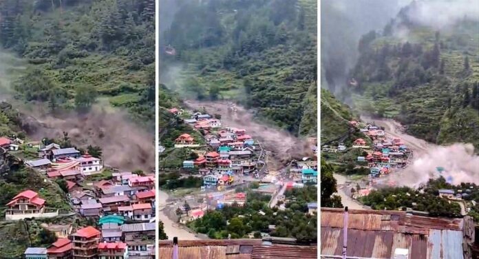 Ancient Kalp Kedar Temple Buried Again By Flash Flood In Uttarkashi