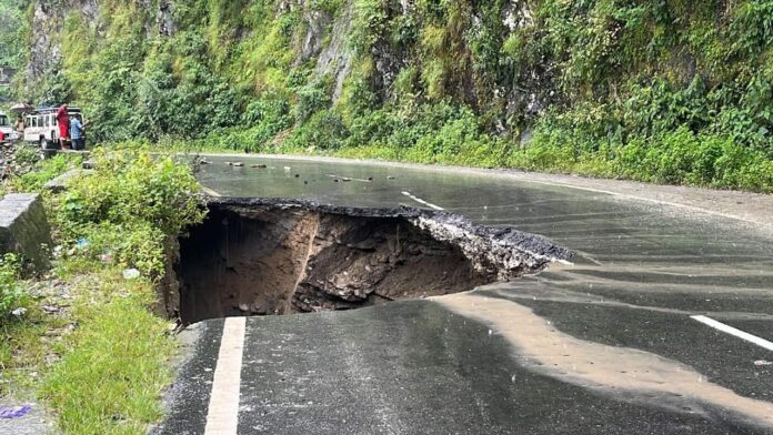 NH10 Shut For Three Days Between Sevoke And Chitrey Due To Landslide Damage; Alternate Routes Issued