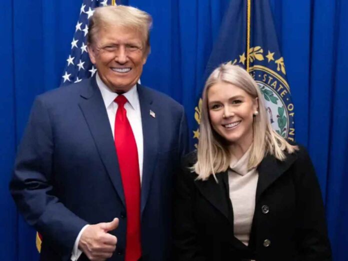 Trump's Praise for Karoline Leavitt's 'Lips' Raise Eyebrows