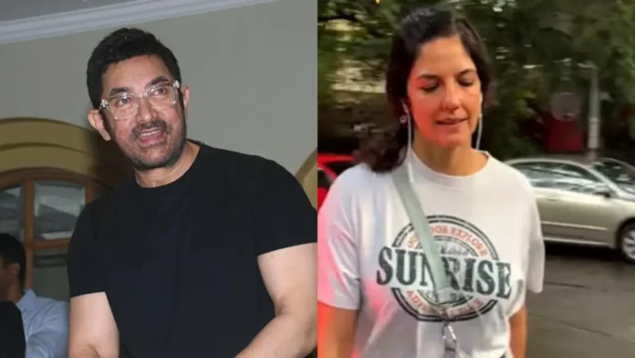 Aamir Khan's Girlfriend Gauri Spratt Loses Her Cool At Paparazzi