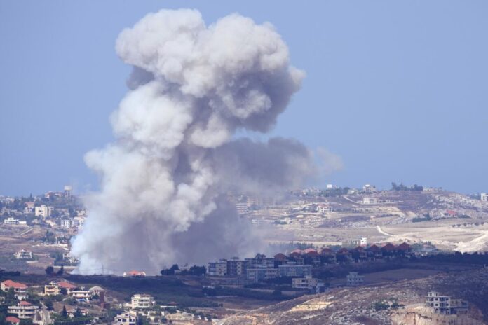 Israeli Military Launches Wave Of Strikes On Hezbollah Targets In Southern Lebanon