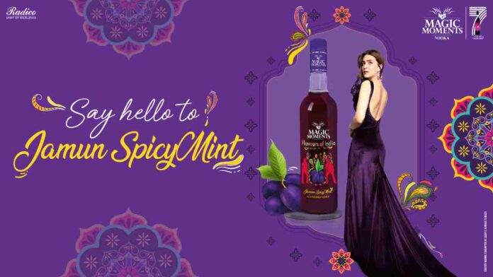 Radico Khaitan, India’s Undisputed Vodka Leader, adds Jamun SpicyMint to Magic Moments Flavours of India