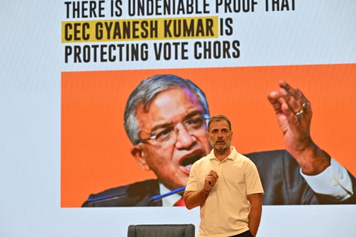 Rahul Gandhi Accuses CEC Of Blocking Probe Into Voter Deletions; ECI Responds