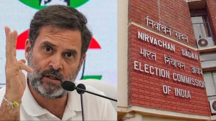 Rahul Gandhi Launches Fresh Attack on ECI, Accuses it of Aiding ‘Vote Theft’ with New Evidence