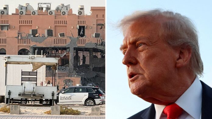 Trump Denies Advance Notice Of Israel's Strike In Qatar