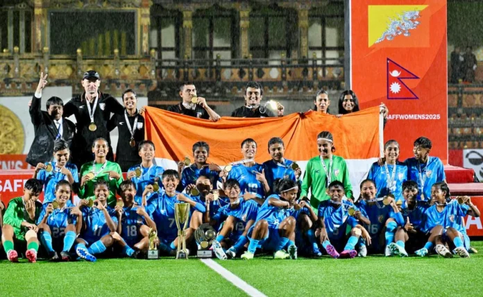 India Crowned SAFF U-17 Women's Champions Despite Final Match Loss