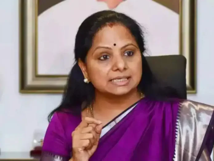 BRS Suspends K Kavitha For 
