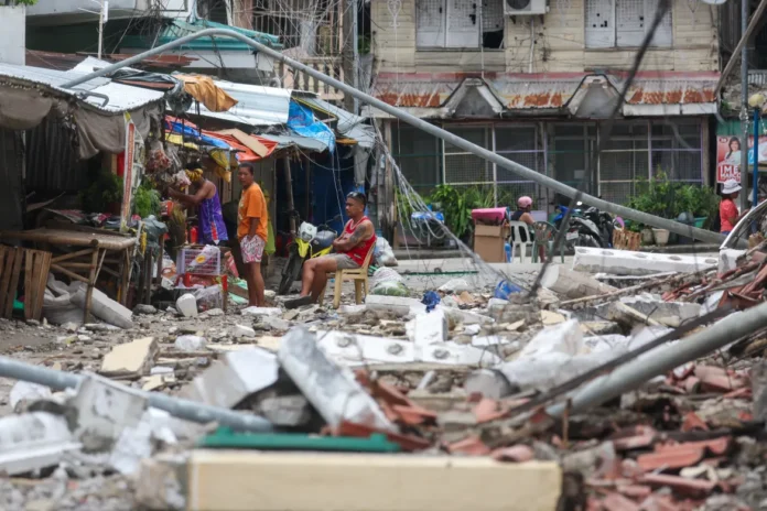 Magnitude 6.9 Earthquake Devastates Central Philippines; Search for Survivors Hampered by Rain