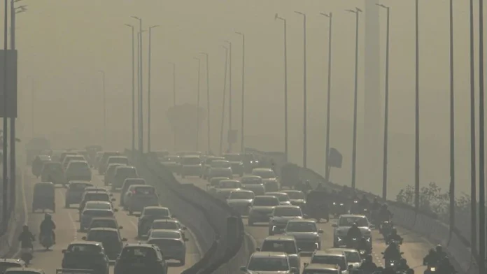 Delhi AQI Slips To 269 But Toxic Haze Chokes Key Areas