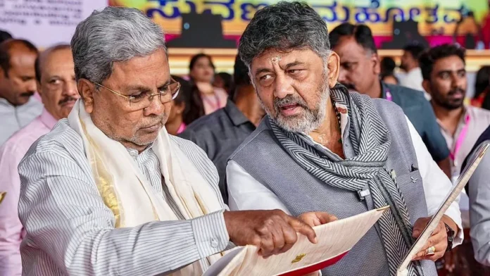 Karnataka Congress Leaders Siddaramaiah and Shivakumar Display Unity Amid Tensions