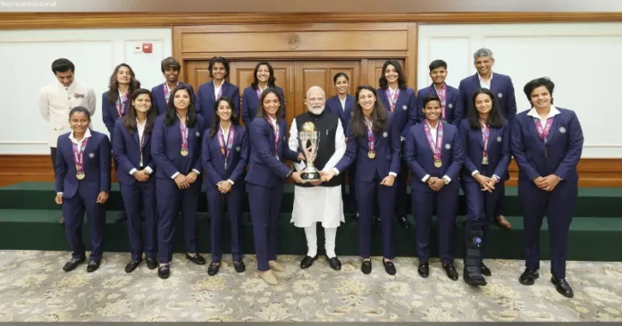 PM Modi Meets India’s Women’s World Cup Champions