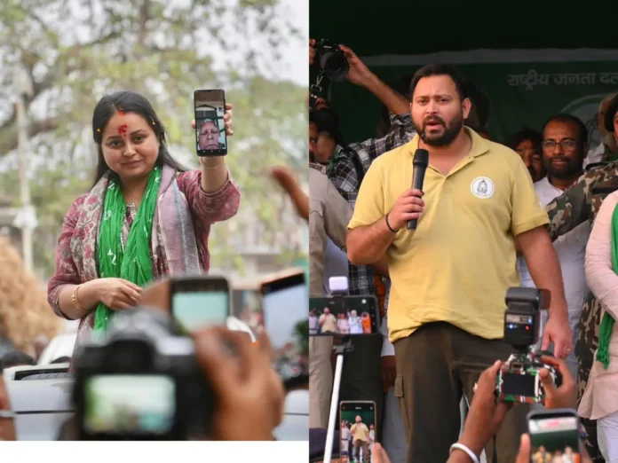 RJD Turmoil Deepens: Rohini Acharya Accuses Sanjay Yadav Of Humiliation, Questions Tejashwi’s Leadership
