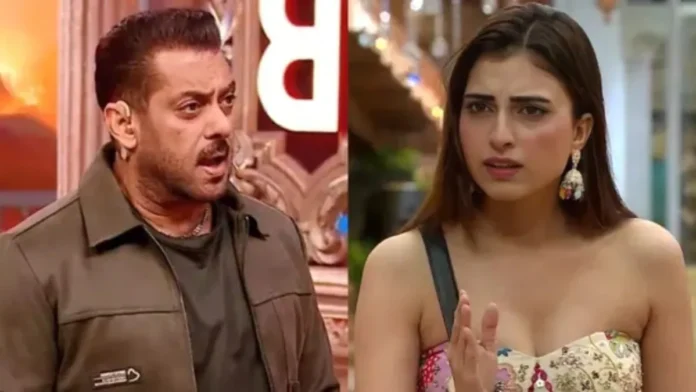Bigg Boss 19: Salman Khan Blasts Contestant Farrhana Bhatt Over Anti-TV Remarks, Asks Her To Leave