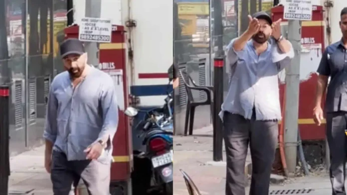 Sunny Deol Lashes Out At Media Outside His Home