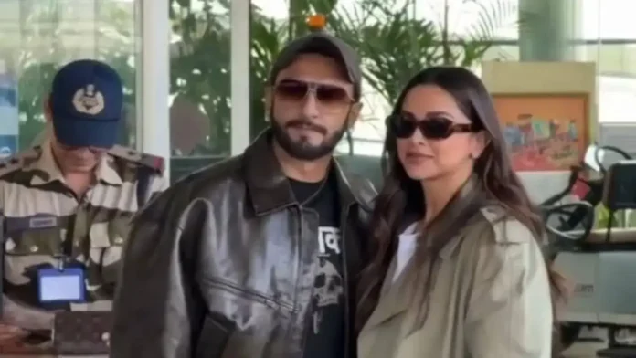 Deepika, Ranveer Spotted Hand-in-Hand at Mumbai Airport