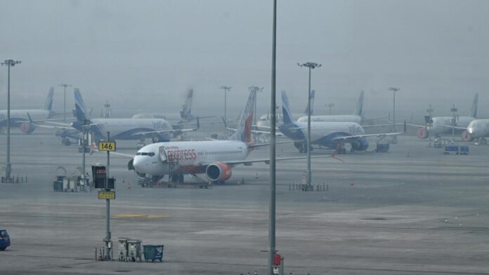 Dense fog disrupts Delhi airport operations again, over 200 flights delayed and 118 cancelled