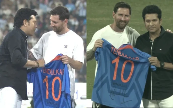 When Two No. 10s Met: Lionel Messi And Sachin Tendulkar Create History At Mumbai’s Wankhede Stadium
