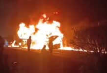 Karnataka Bus Accident: At Least 17 Feared Dead After Sleeper Coach Catches Fire Following Collision On NH-48 Karnataka Bus Accident: At Least 17 Feared Dead After Sleeper Coach Catches Fire Following Collision On NH-48