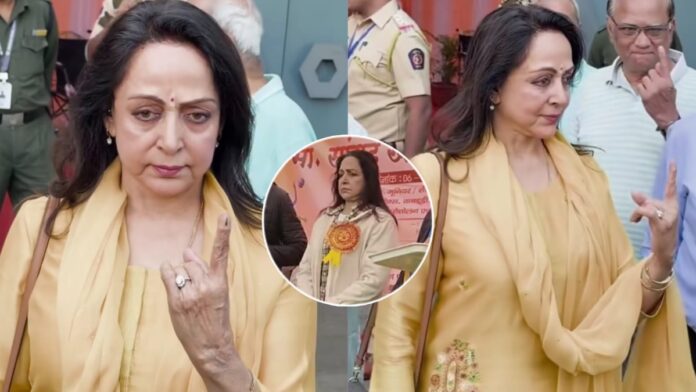 Angry Voters Confront Hema Malini at Polling Booth
