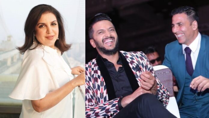 Farah Khan Hits Back as Akshay Kumar and Riteish Deshmukh Roast Her YouTube Hustle